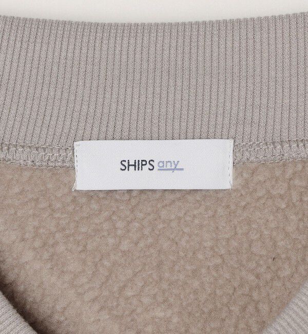 SHIPS any「SHIPS any: 〈洗濯機可能〉フェイクスエード (ポリエステル) ジップ ブルゾン 23AW◇」|ブルゾン・スタジャン|