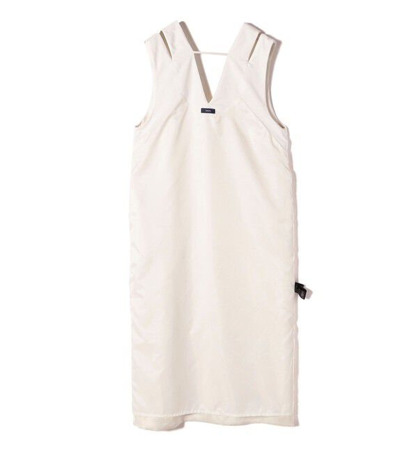 SHIPS for women「ダブル サテン Vネック Iライン ワンピース」|ワンピース|