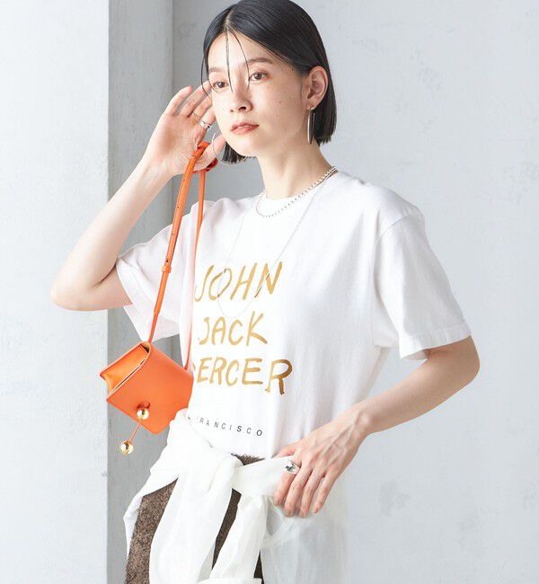 SHIPS for women「J.J.MERCER:〈洗濯機可能〉プリント TEE」|Tシャツ・カットソー|