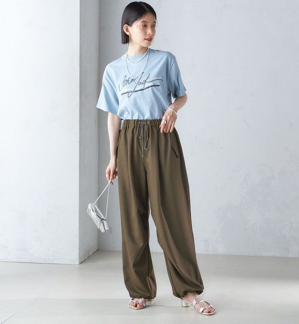 SHIPS for women「J.J.MERCER:〈洗濯機可能〉プリント TEE」|Tシャツ・カットソー|