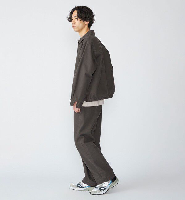 SHIPS「SHIPS: ストーン ウォッシュ コットン ブルゾン (セットアップ対応)」|ブルゾン・スタジャン|