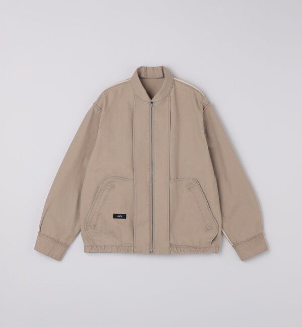 SHIPS「SHIPS: ストーン ウォッシュ コットン ブルゾン (セットアップ対応)」|ブルゾン・スタジャン|