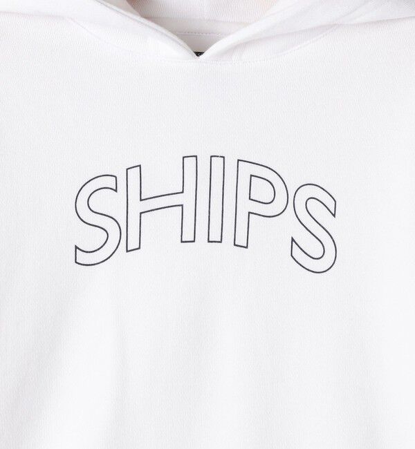 SHIPS KIDS「【WEB限定】SHIPS KIDS:100～160cm / SHIPS ラウンド ロゴ パーカ」|パーカー|