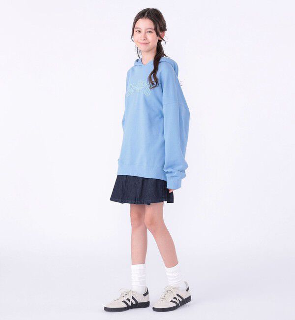 SHIPS KIDS「【WEB限定】SHIPS KIDS:100～160cm / SHIPS ラウンド ロゴ パーカ」|パーカー|
