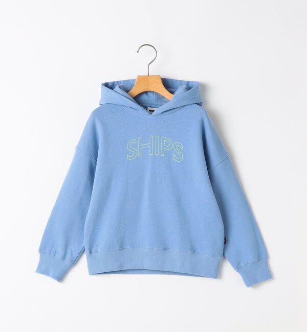 SHIPS KIDS「【WEB限定】SHIPS KIDS:100～160cm / SHIPS ラウンド ロゴ パーカ」|パーカー|