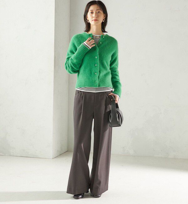 SHIPS for women「〈洗濯機可能〉ウールライク ポケット デザイン ワイド パンツ」|その他|