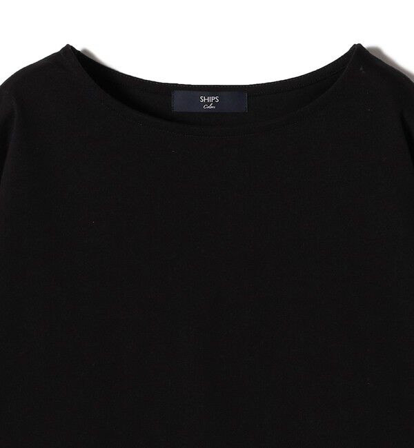 SHIPS Colors 「SHIPS Colors:〈手洗い可能〉レース 切替スリーブ カットソー◇」|Tシャツ・カットソー|