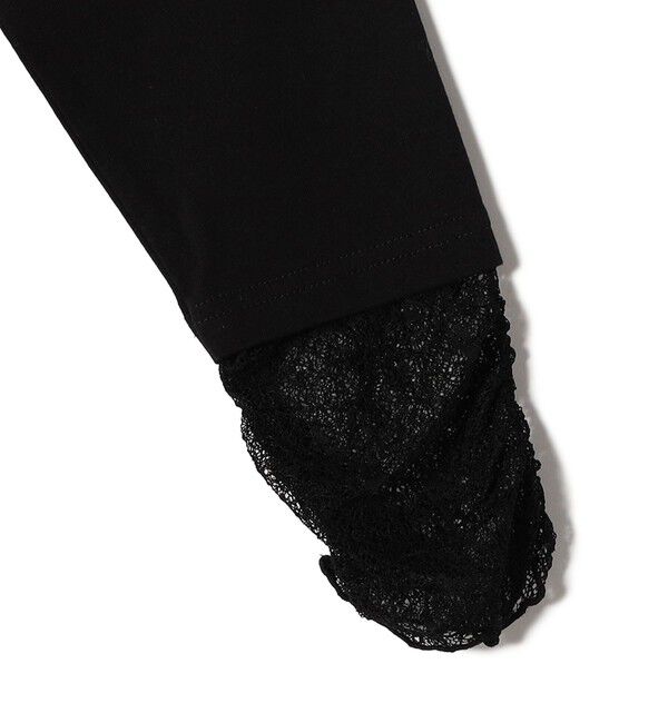 SHIPS Colors 「SHIPS Colors:〈手洗い可能〉レース 切替スリーブ カットソー◇」|Tシャツ・カットソー|