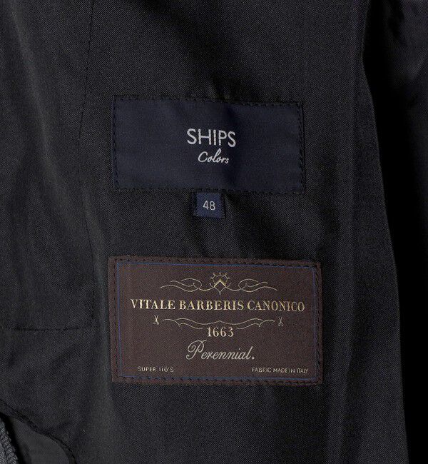 SHIPS Colors 「SHIPS Colors:CANONICO ペレニアル スーツ スラックス(セットアップ対応可能)」|スラックス|