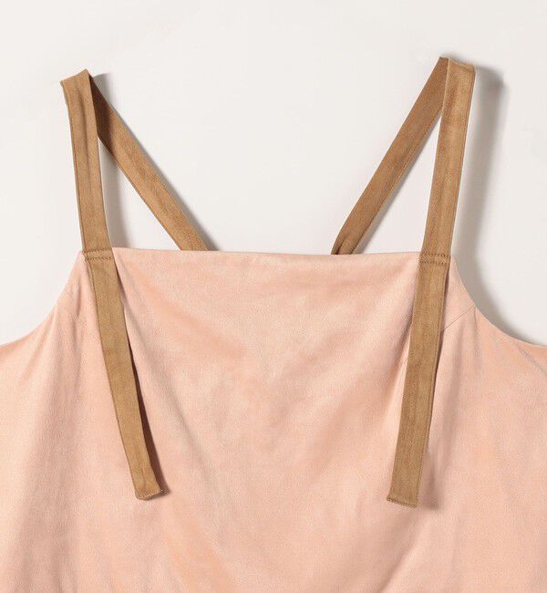 SHIPS any「SHIPS any:〈洗濯機可能〉ポリエステル スエード バイカラー ビスチェ」|ベスト・ジレ|