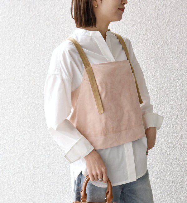 SHIPS any「SHIPS any:〈洗濯機可能〉ポリエステル スエード バイカラー ビスチェ」|ベスト・ジレ|