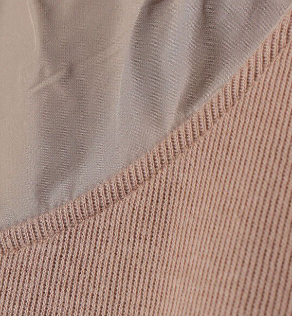 SHIPS Colors 「《予約》SHIPS Colors:〈手洗い可能〉異素材 フーディー ワンピース◆」|ワンピース|