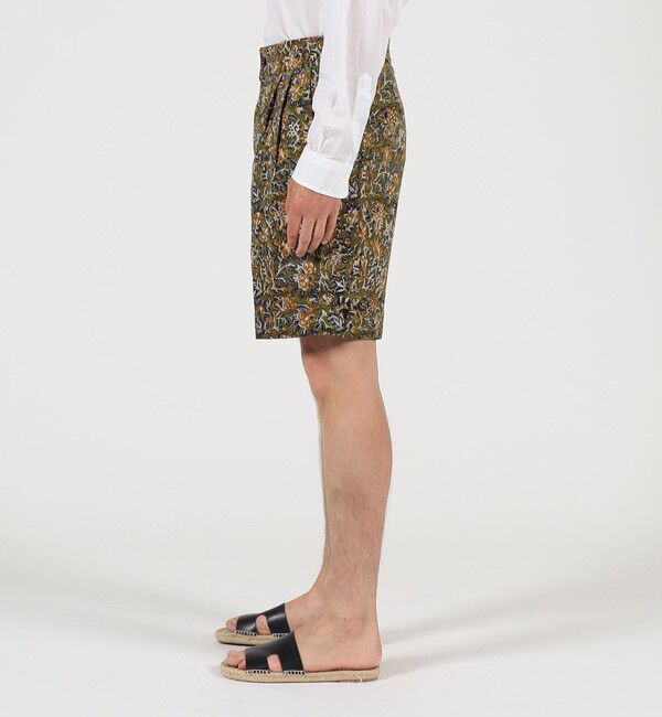 TOMORROWLAND MENS「バティックプリント バックベルト ショートパンツ」|その他|