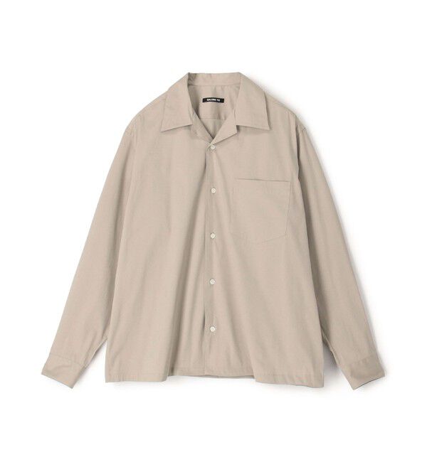 GALERIE VIE「ストレッチタイプライター オープンカラーシャツ」|シャツ・ブラウス|15 グレー