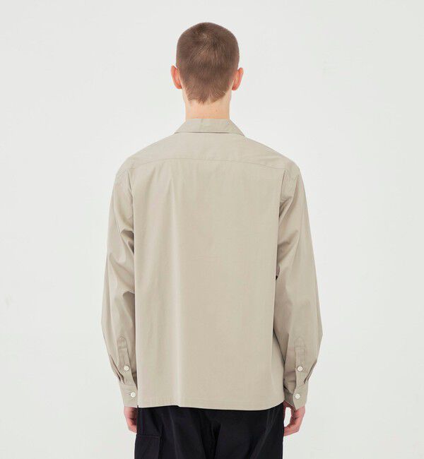 GALERIE VIE「ストレッチタイプライター オープンカラーシャツ」|シャツ・ブラウス|