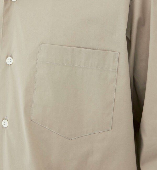 GALERIE VIE「ストレッチタイプライター オープンカラーシャツ」|シャツ・ブラウス|