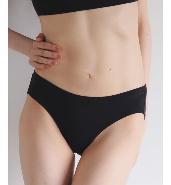 EMILYWEEK「【ACTIVE】Bamboo ストレッチビキニショーツ」|インナー|ブラック