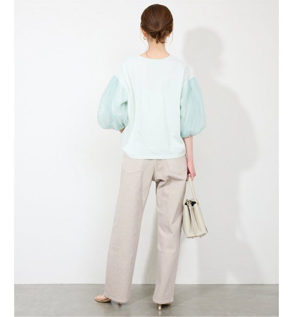 SLOBE IENA「《一部店舗・WEB限定カラーあり/追加5》LE DENIM ストレートパンツ」|デニム|