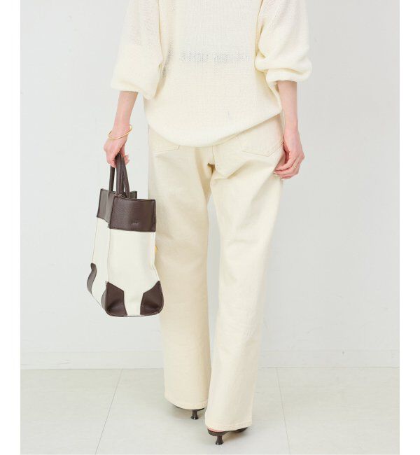 SLOBE IENA「《一部店舗・WEB限定カラーあり/追加5》LE DENIM ストレートパンツ」|デニム|