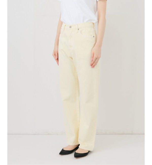 SLOBE IENA「《一部店舗・WEB限定カラーあり/追加5》LE DENIM ストレートパンツ」|デニム|