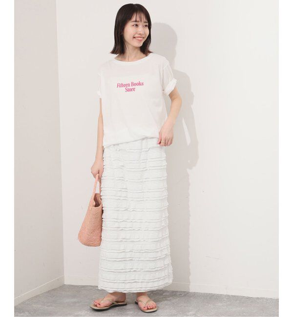 SLOBE IENA「《追加》フリルカットソータイトスカート」|スカート|