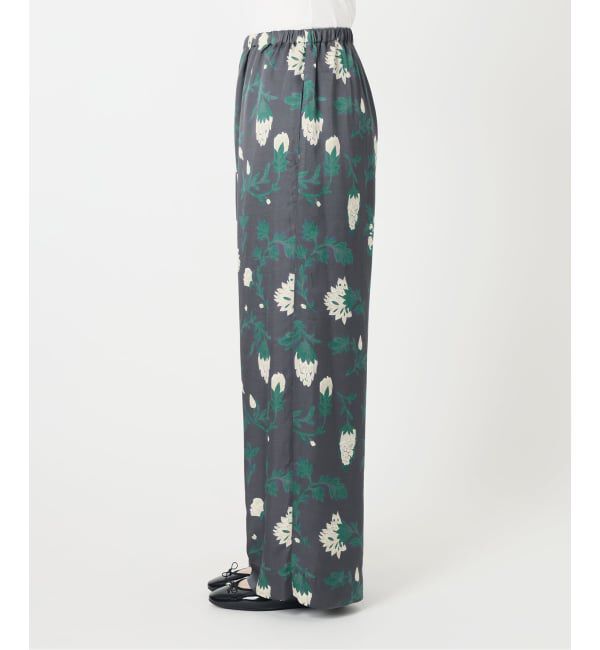 IENA「Deveauxボタニカルフラワープリントパンツ」|その他|