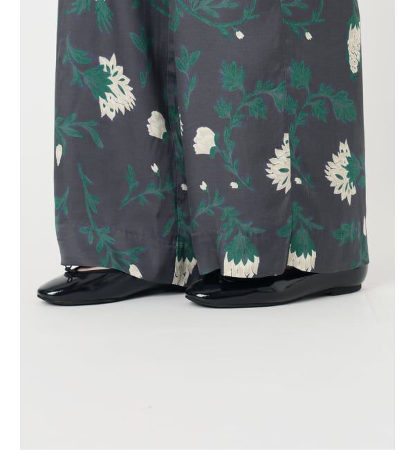 IENA「Deveauxボタニカルフラワープリントパンツ」|その他|