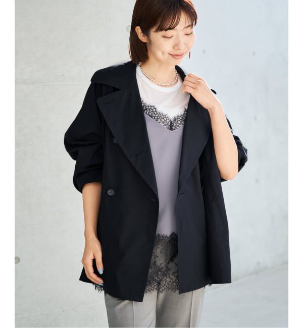 IENA「撥水ライトタフタオーバーコート」|その他|