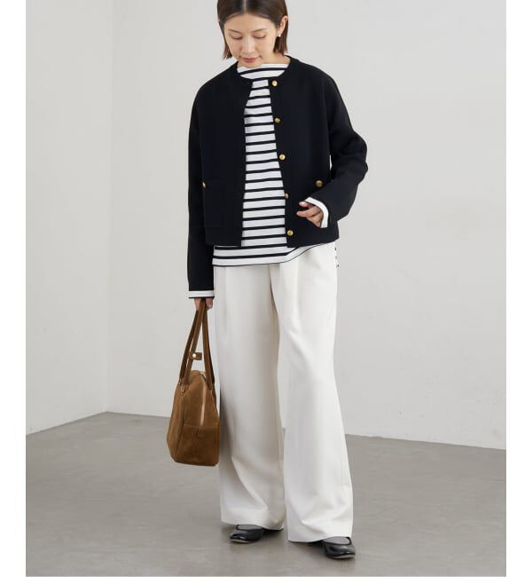 IENA「《追加》ミラノリブカーディガン」|カーディガン|