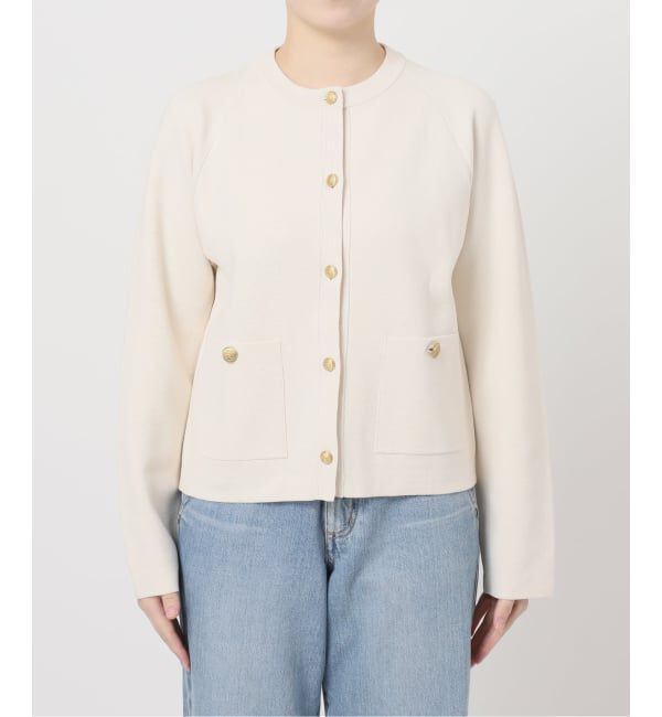 IENA「《追加》ミラノリブカーディガン」|カーディガン|