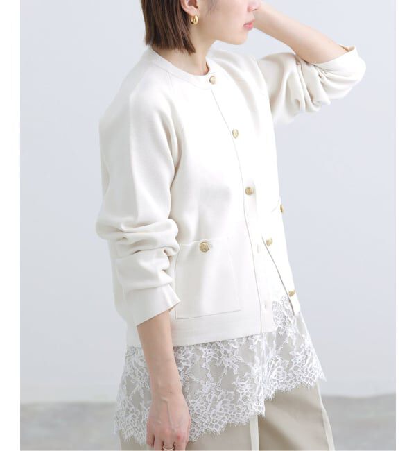 IENA「《追加》ミラノリブカーディガン」|カーディガン|