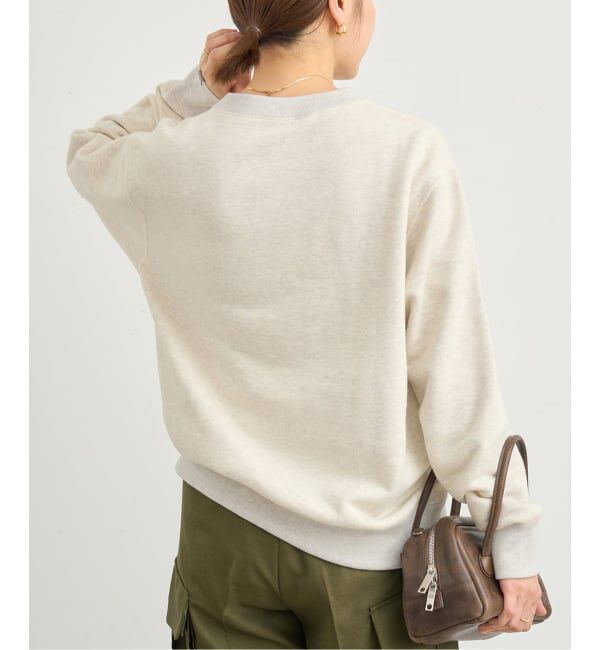 IENA「《追加2予約》LOOPWHEELER for IENA 別注 C/N SWEAT スウェット」|スウェット・ジャージ|