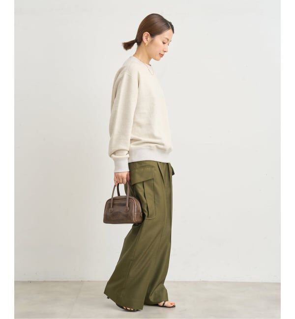 IENA「《追加2予約》LOOPWHEELER for IENA 別注 C/N SWEAT スウェット」|スウェット・ジャージ|