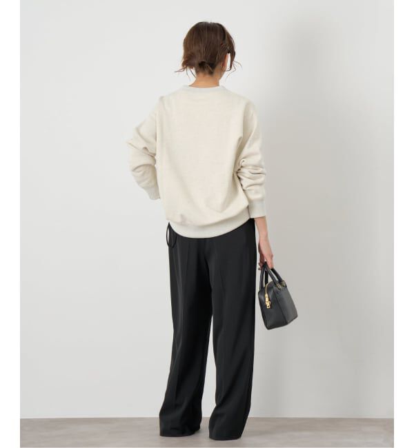 IENA「《追加2予約》LOOPWHEELER for IENA 別注 C/N SWEAT スウェット」|スウェット・ジャージ|