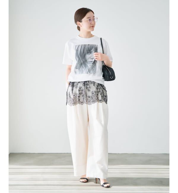 IENA「《追加2予約》Heriter/エリテ リバーレースキャミソール」|シャツ・ブラウス|