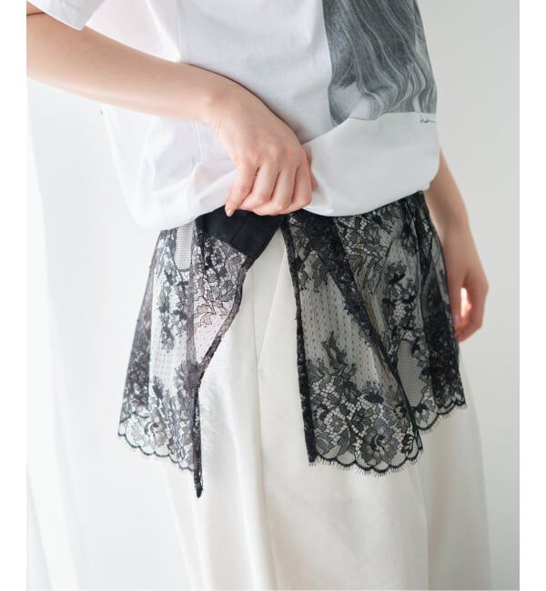 IENA「《追加2予約》Heriter/エリテ リバーレースキャミソール」|シャツ・ブラウス|