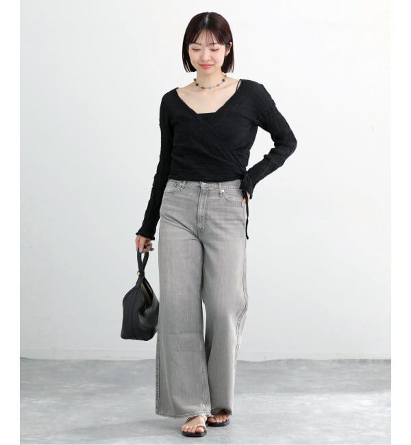 IENA「《予約》upper hights/アッパーハイツ 別注 THE RUTH デニムパンツ L8B312202」|デニム|