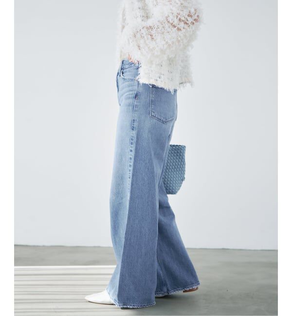 IENA「《予約》upper hights/アッパーハイツ 別注 THE RUTH デニムパンツ L8B312202」|デニム|