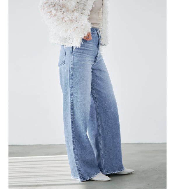 IENA「《予約》upper hights/アッパーハイツ 別注 THE RUTH デニムパンツ L8B312202」|デニム|