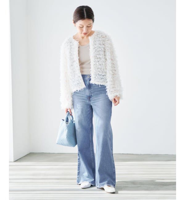 IENA「《予約》upper hights/アッパーハイツ 別注 THE RUTH デニムパンツ L8B312202」|デニム|