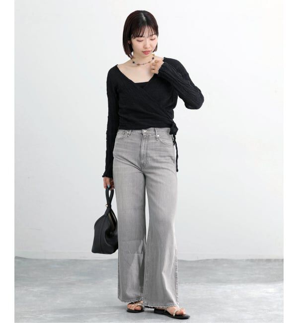 IENA「《予約》upper hights/アッパーハイツ 別注 THE RUTH デニムパンツ L8B312202」|デニム|