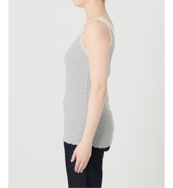 SLOBE IENA「《予約》テレコレースキャミ」|Tシャツ・カットソー|