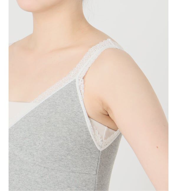 SLOBE IENA「《予約》テレコレースキャミ」|Tシャツ・カットソー|