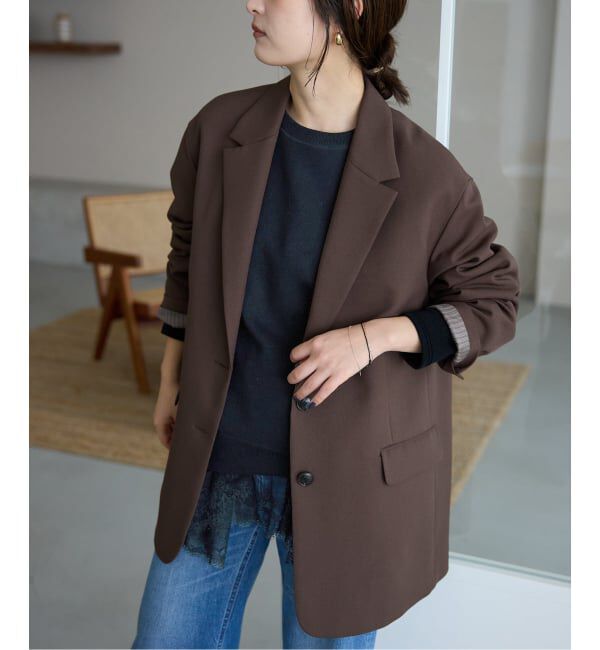 SLOBE IENA「《WEB限定/追加6予約》レースコンビカットソー」|Tシャツ・カットソー|