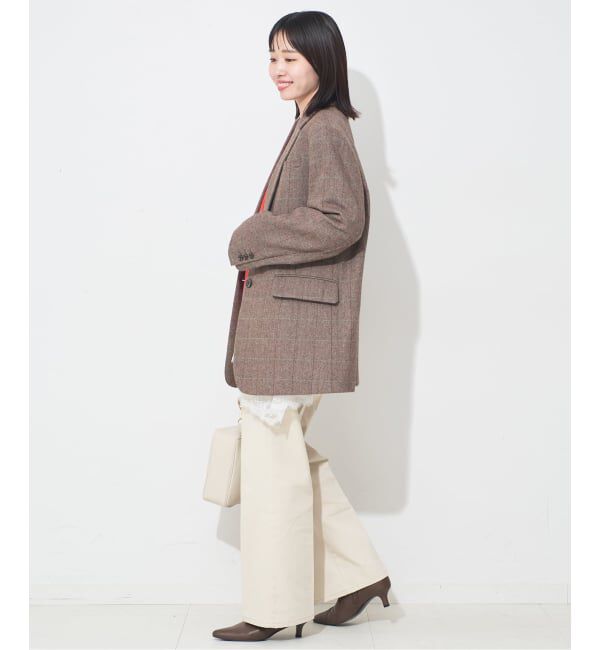 SLOBE IENA「《WEB限定/追加6予約》レースコンビカットソー」|Tシャツ・カットソー|