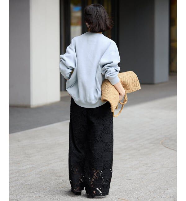 SLOBE IENA「《追加2予約》ダブルフェイスジャージースナップカーディガン」|カーディガン|