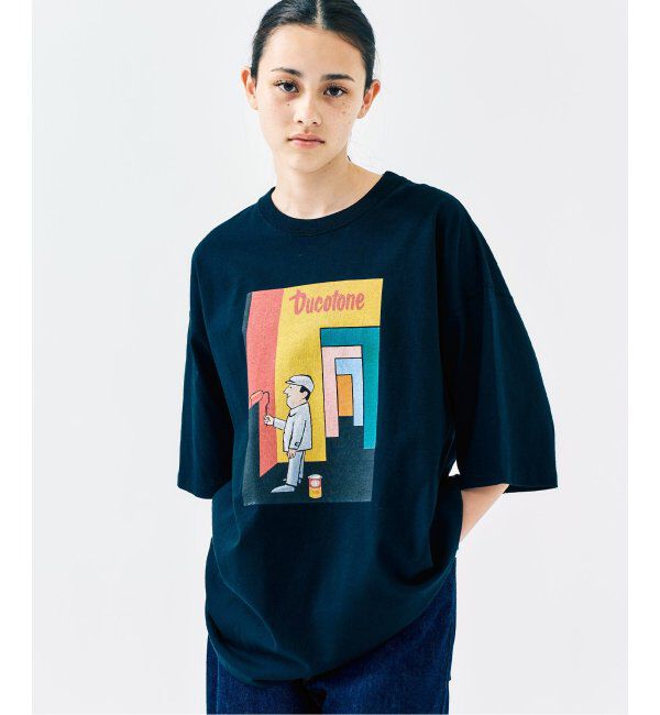 417 EDIFICE「SAVIGNAC サヴィニャック別注 French Company プリントTシャツ 1」|Tシャツ・カットソー|