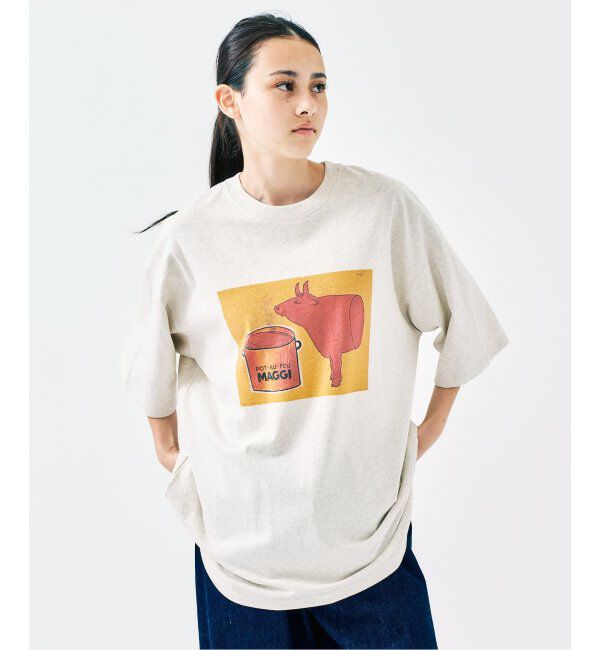 417 EDIFICE「SAVIGNAC サヴィニャック別注 French Company プリントTシャツ 1」|Tシャツ・カットソー|