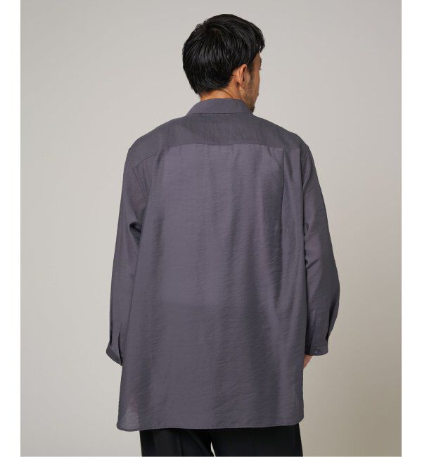 EDIFICE「シアー バンブー 8分袖 レギュラーシャツ」|シャツ・ブラウス|