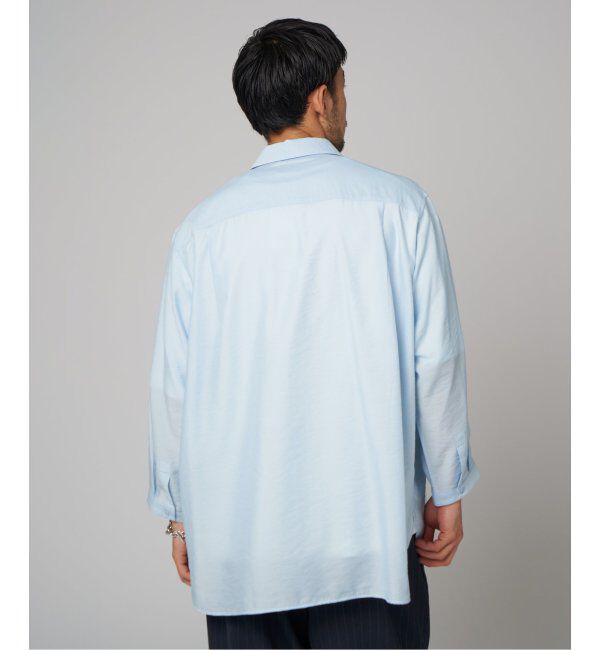 EDIFICE「シアー バンブー 8分袖 レギュラーシャツ」|シャツ・ブラウス|